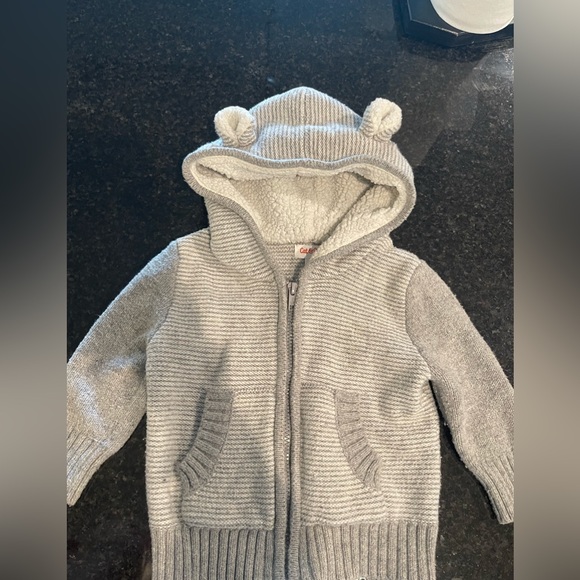 Cat and Jack bear ears hoodie, size 18m - Picture 8 of 10